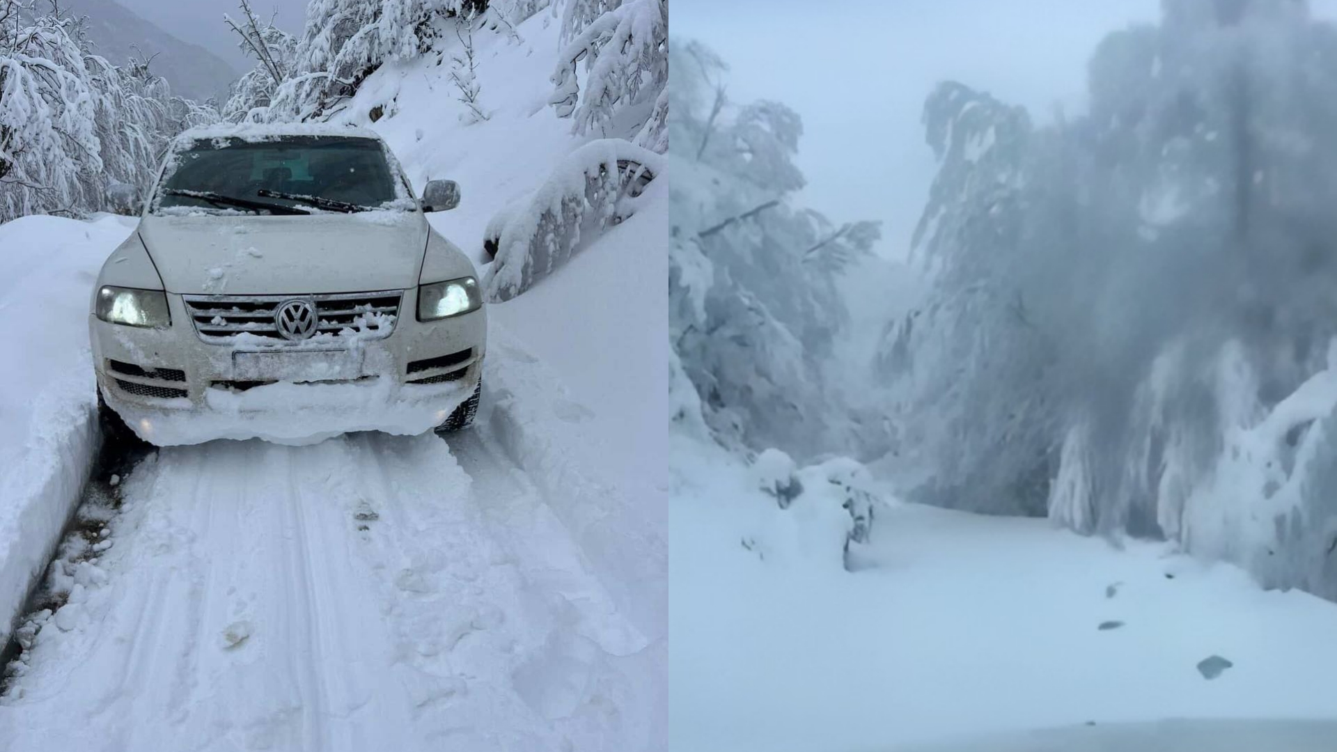 Bora deri në 40 cm  izolohen banorët e fshatit Shqiponjë në Librazhd