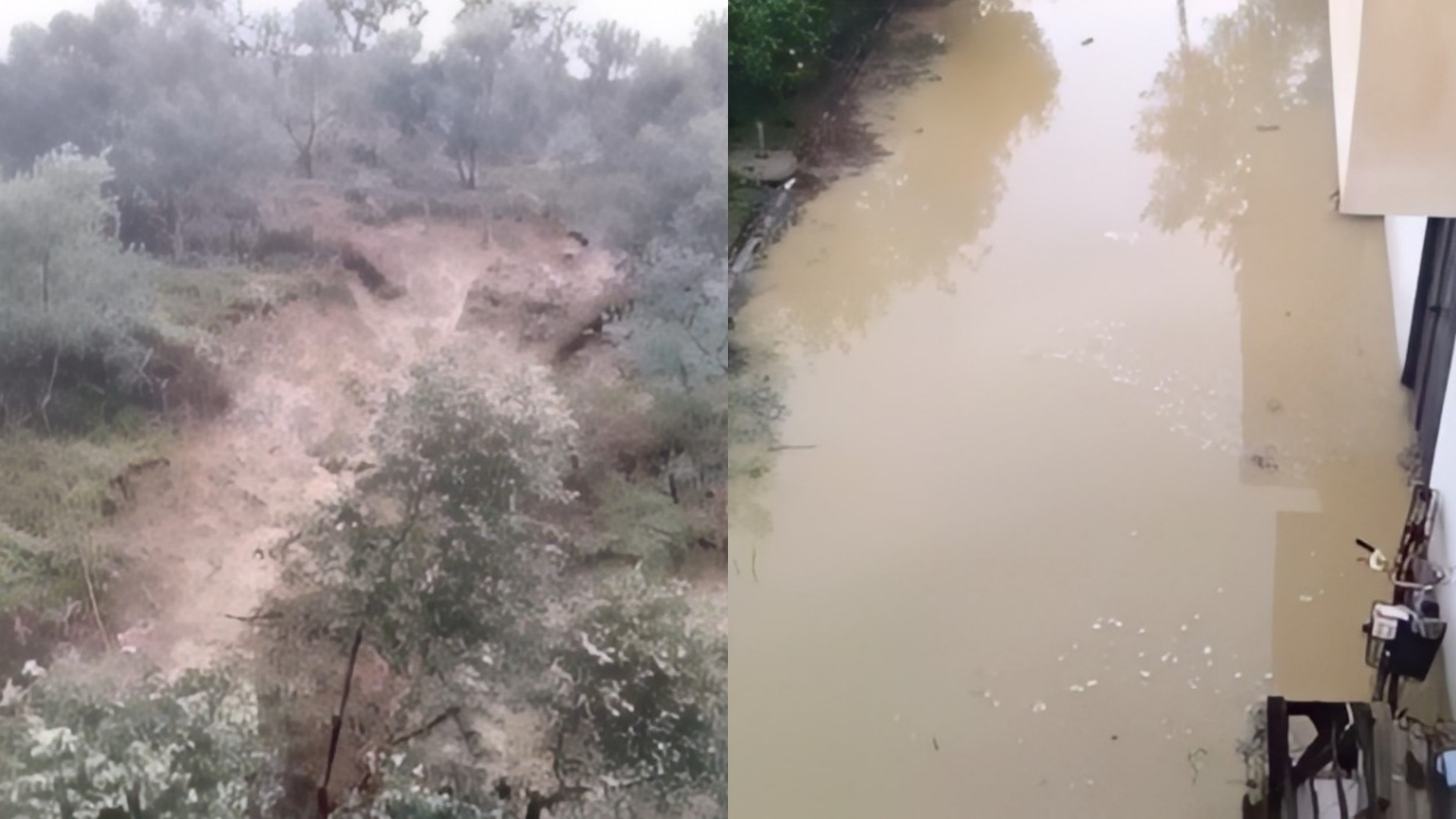 Rrëshqitja e dherave rrezikon banesat, qytetari apel emergjencave për ndërhyrje