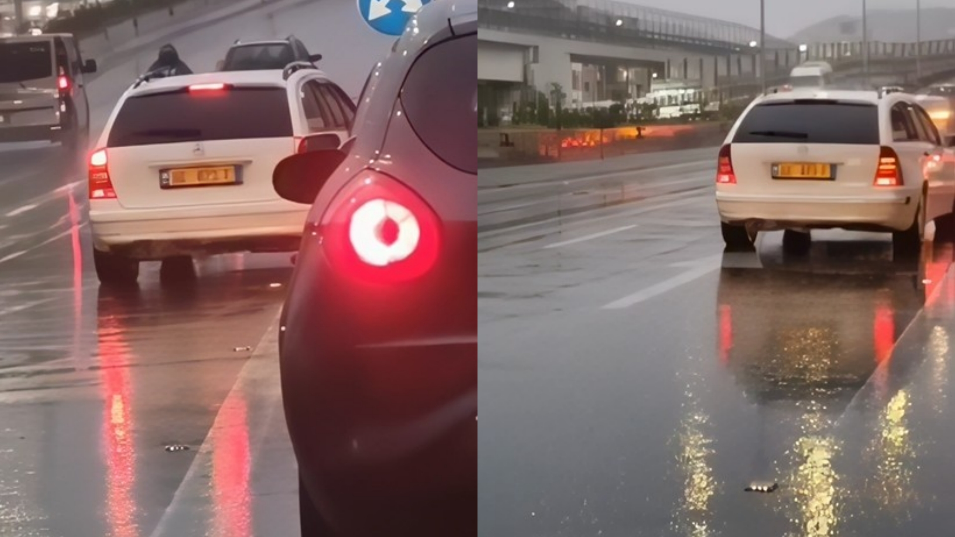 Rrugët e Shqipërisë arena padurimi  luftë kush të futet i pari