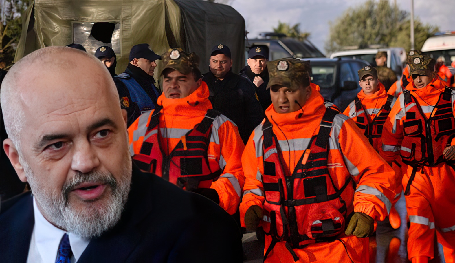 Propaganda e Ramës me buzëqeshje dhe banorët e përmbytur në realitet