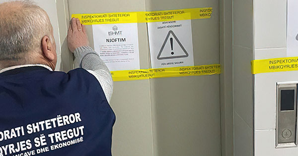 ISHMT paralajmëron për rrezikun e ashensorëve në pallate dhe ambiente pune
