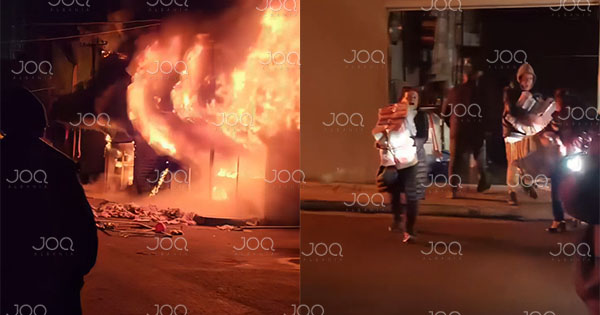Tiranë  Pamje dramatike  momenti kur gratë e tmerruara largojnë mallin