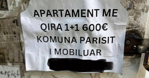  Tirana nuk është më e lirë   Italiani denoncon qiratë që po  gllabërojnë  rrogat