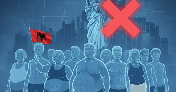 SHBA  skanon  fizikun e emigrantëve  Shqiptarët mbi peshë rrezikojnë refuzimin e vizës