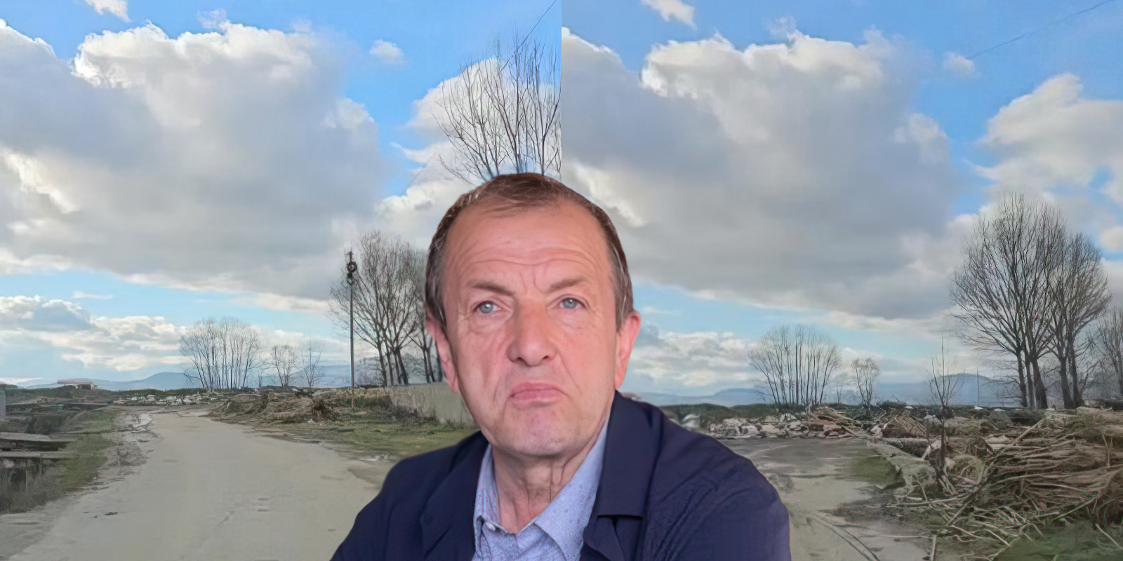 Plehra në hyrje të fshatit Pojan   Pashai i Maliqit në heshtje 