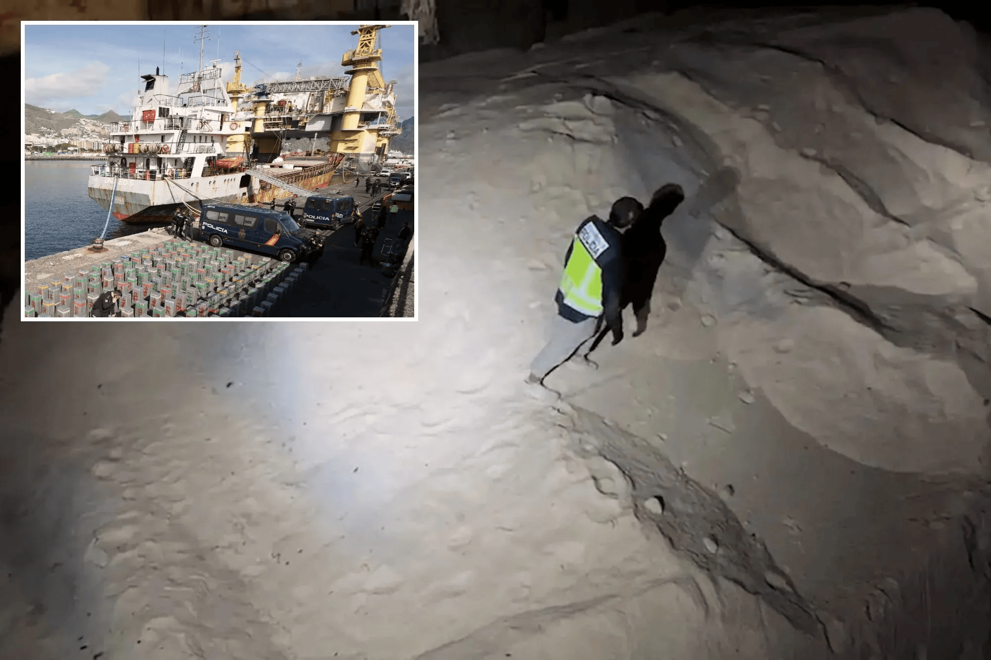 Goditje rekord në Atlantik  Policia spanjolle sekuestron 10 ton kokainë të fshehur në ngarkesë kripe