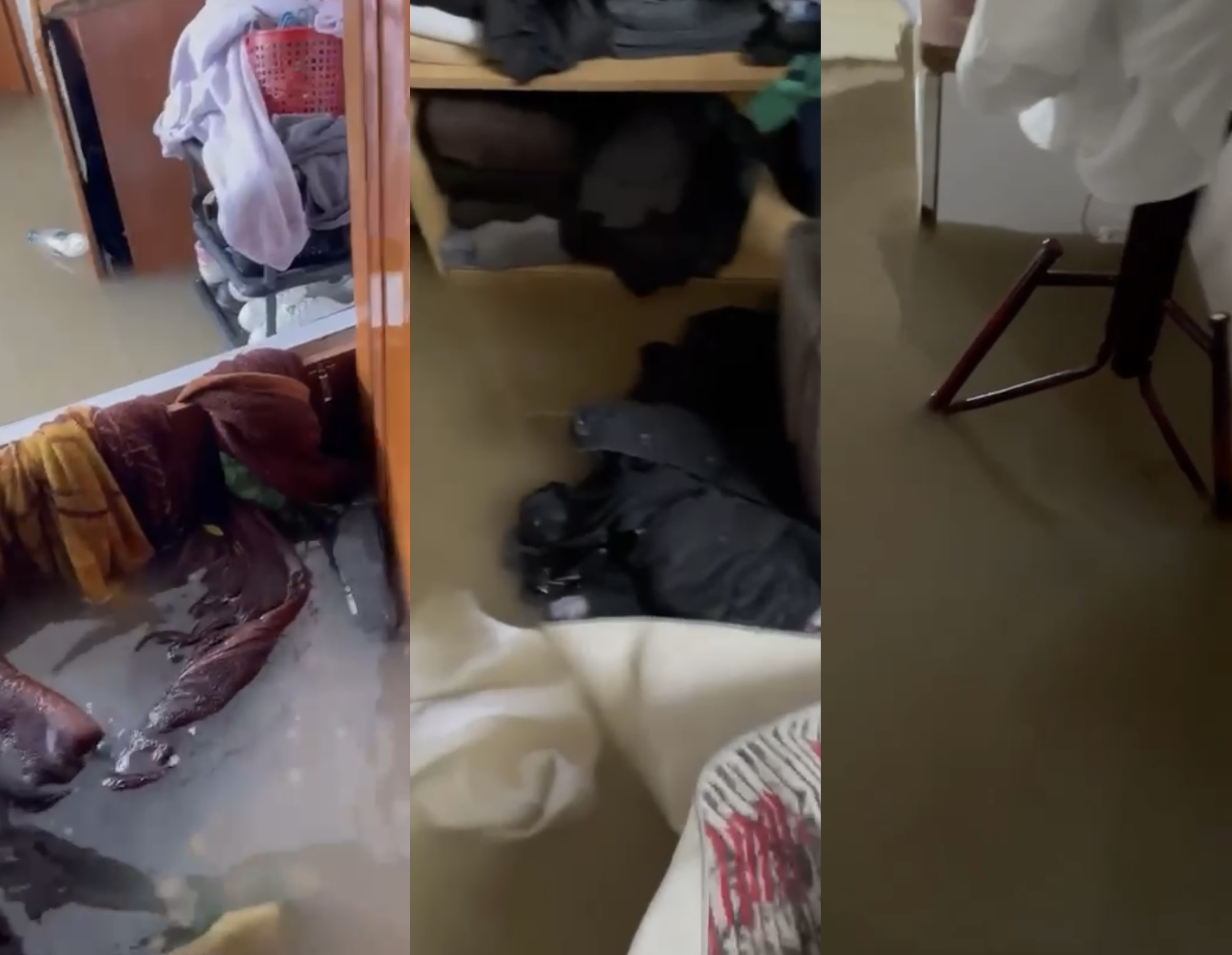 Dëme kolosale dhe shtëpi të mbuluara nga uji, durrsakët në mëshirë të fatit