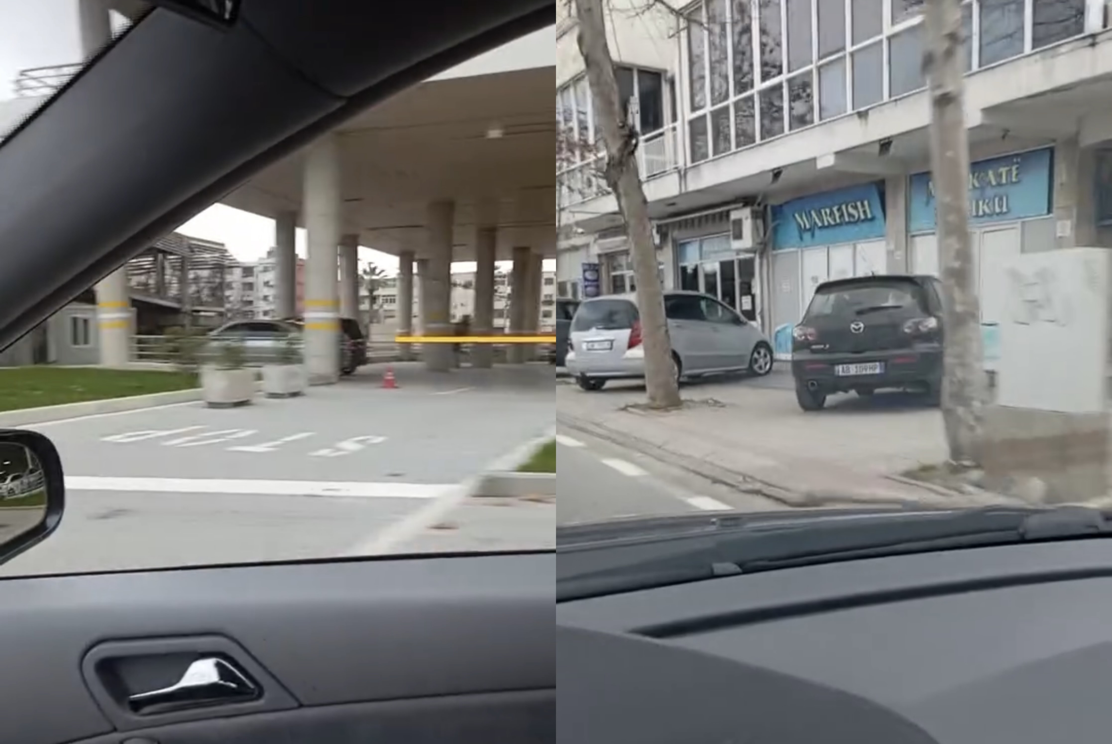 Denoncim nga Durrësi  Makinat pushtojnë trotuarin  rrezik serioz për këmbësorët