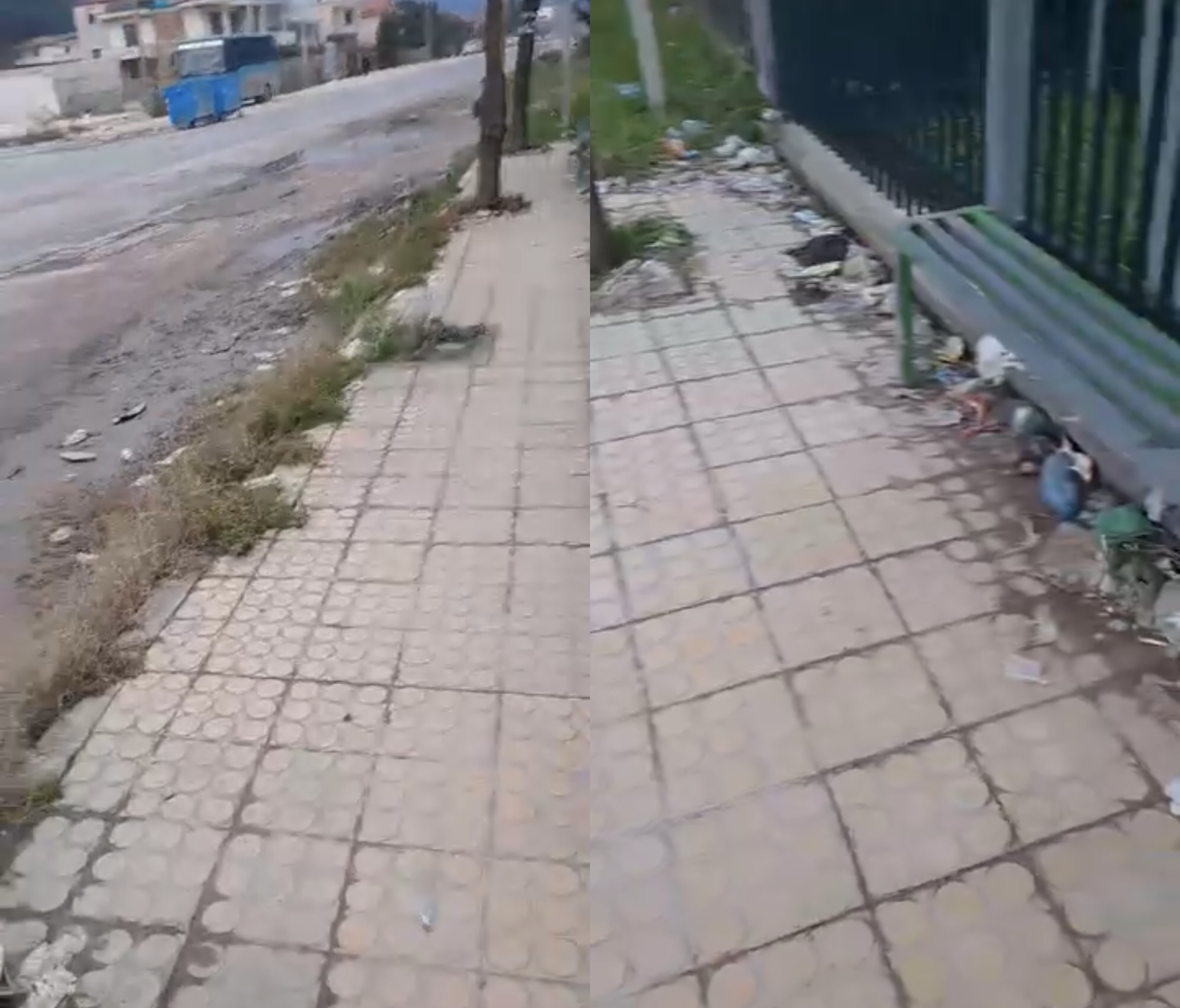 Stacioni i autobusit në Vaqarr mes mbeturinave dhe papastërtive  qytetari apel për ndërhyrje urgjente