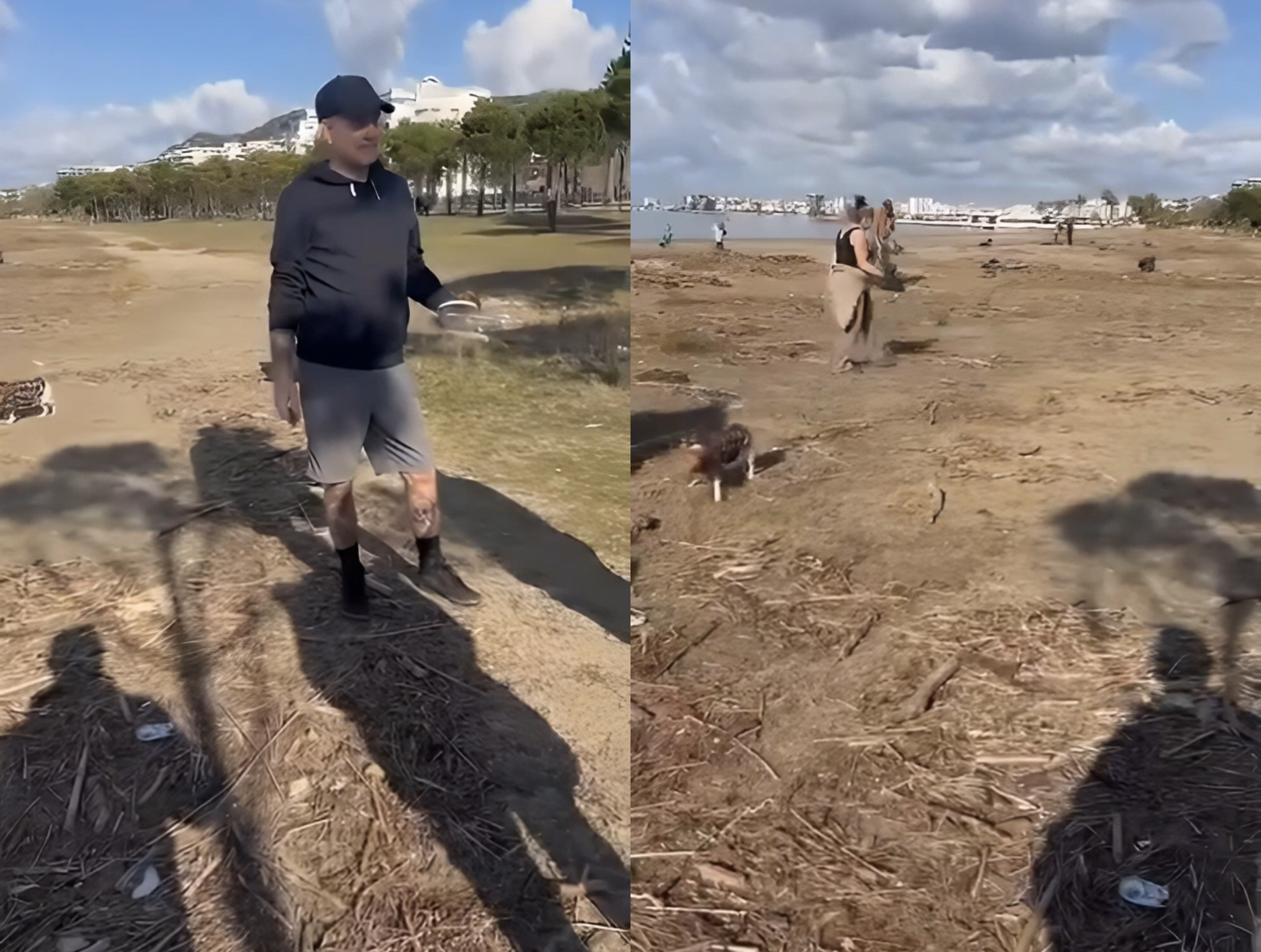 Bregdeti i Vlorës plot me mbeturina  amerikani përvishet dhe bën punën e bashkisë