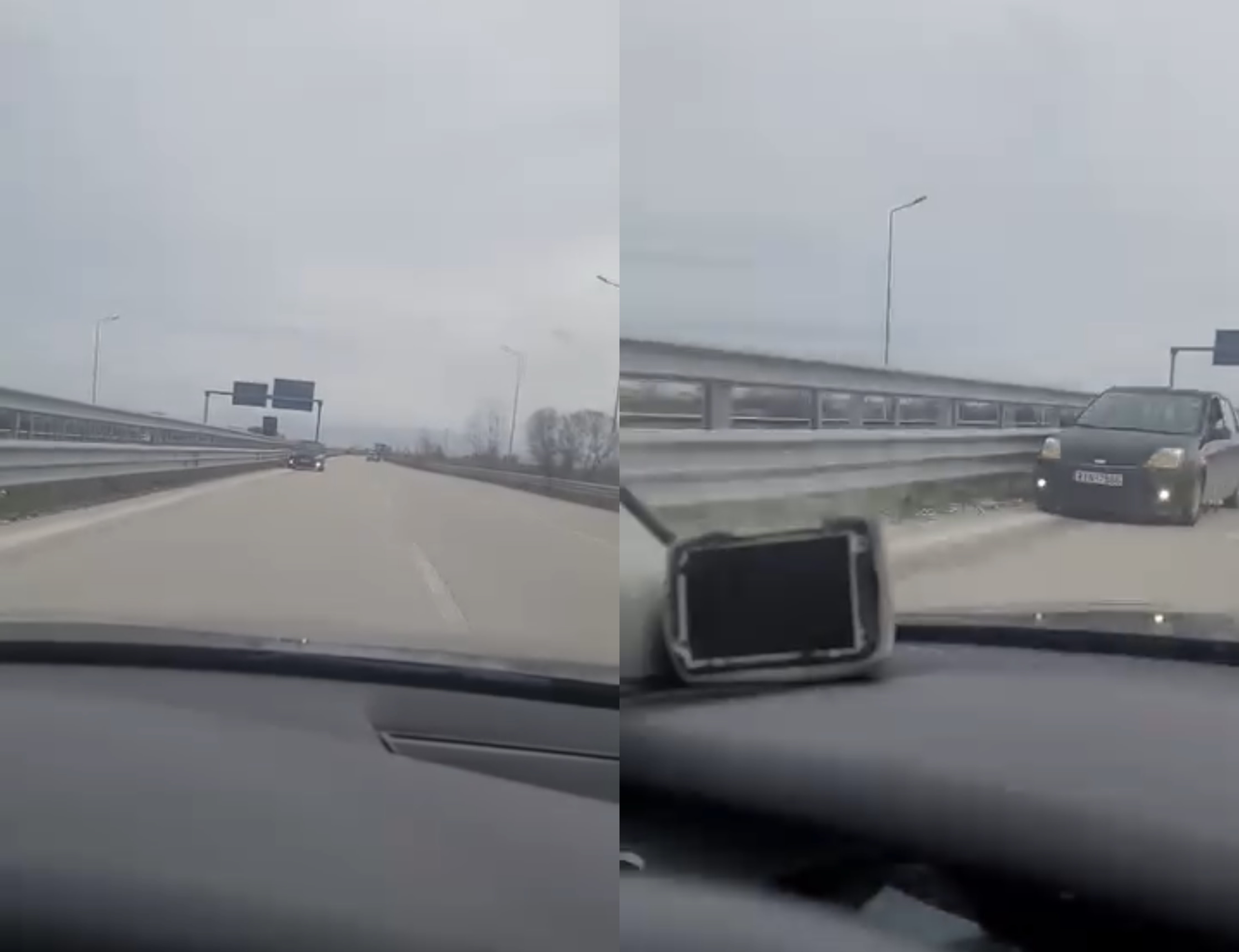 Shoferja futet kundravajtje në autostradë, qytetari: Këto të marrin në qafë