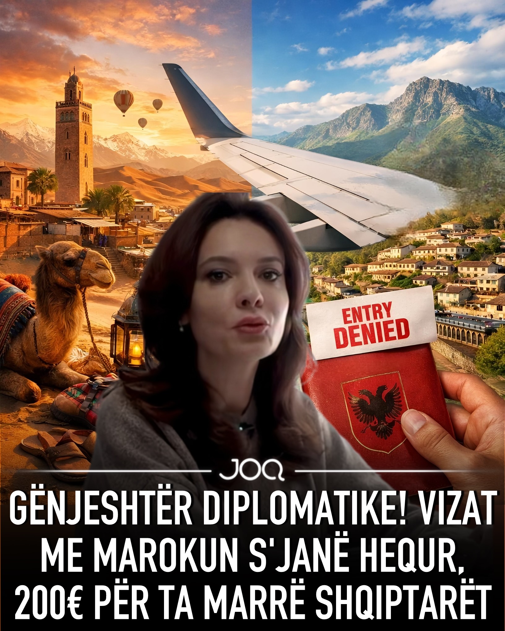 Gënjeshtër diplomatike  Vizat me Marokun nuk janë hequr  kushton 200€