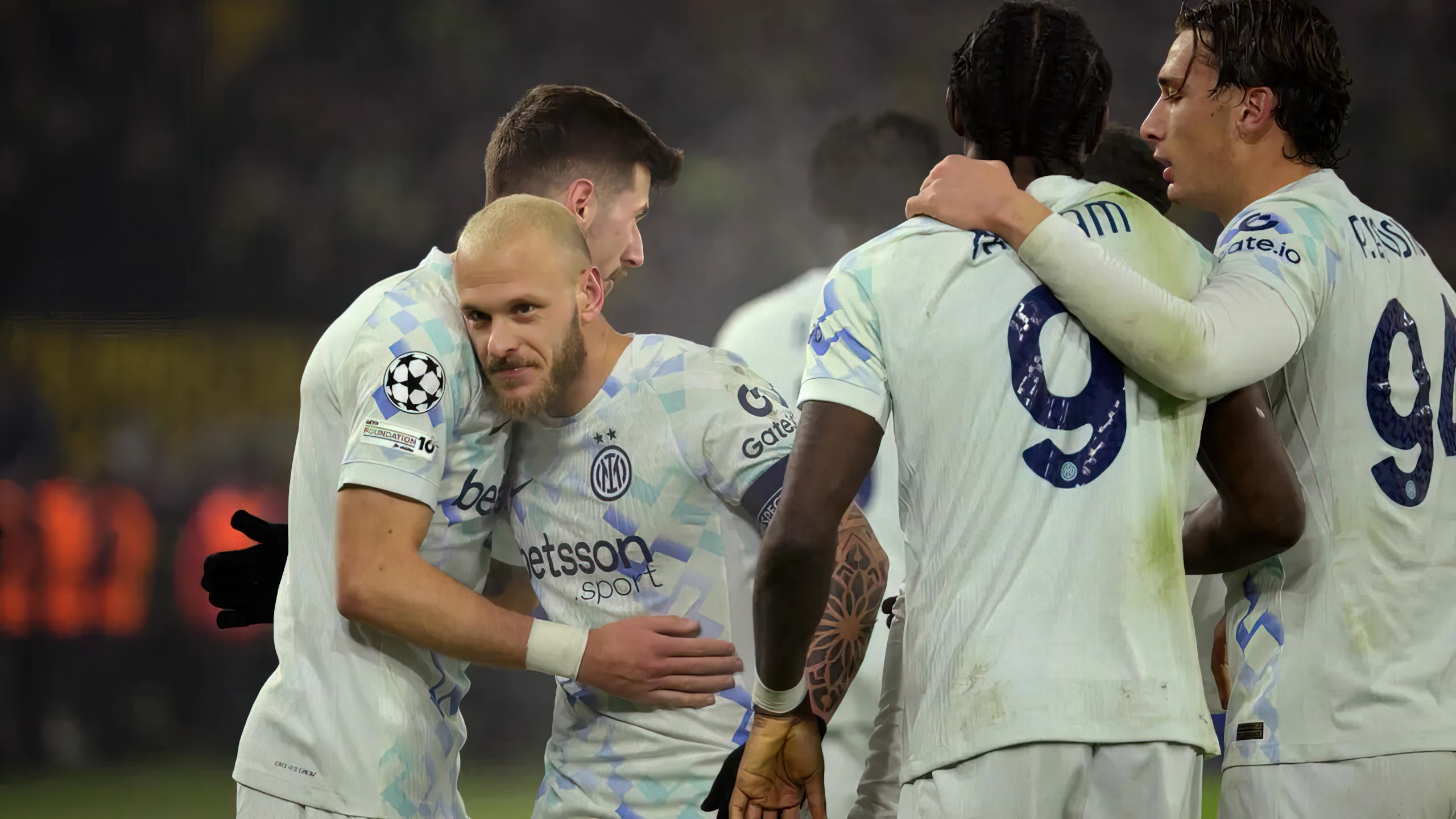 Dimarco shënon nga goditja e dënimit  Interi mund Dortmundin në shtëpi