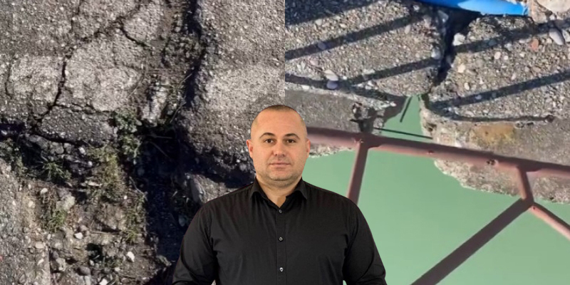  Ura në Vaun e Dejës rrezikon shembjen  Bashkia e Shkrelit nuk ndërhyn 