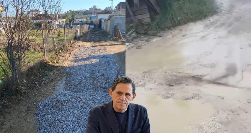 Suli lë kamzalinjtë mes baltës  rruga e lënë rrugëve prej 4 muajsh