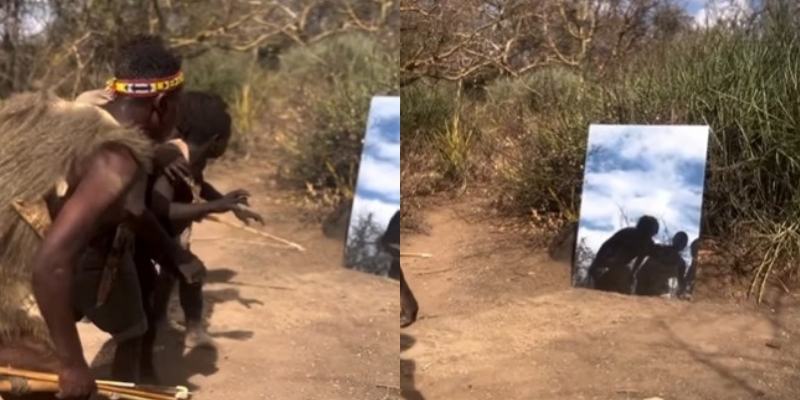 Jetojnë si në lashtësi  fisi Hadzabe në Tanzani frikësohet nga pasqyra