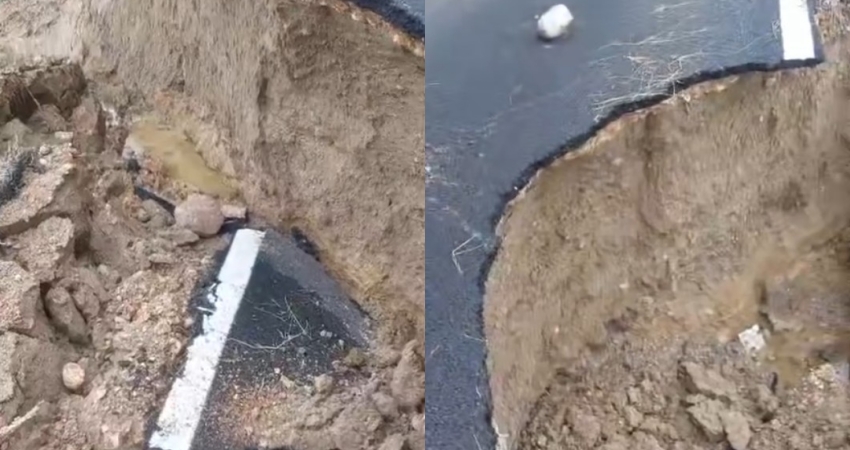 Shembet 8 muaj pas inaugurimit rruga Burgajet Macukull  investim 570 mijë euro