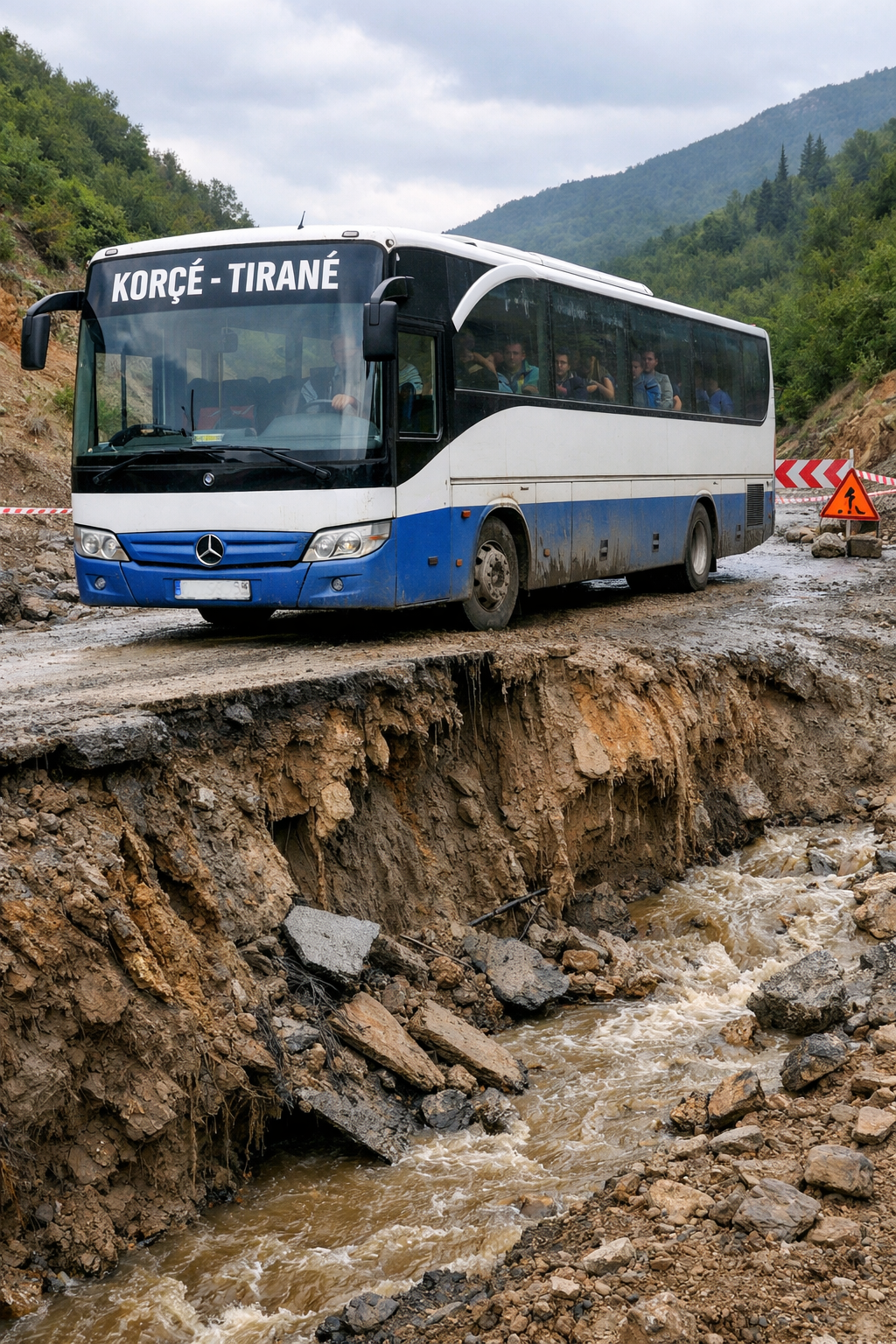 Shembja e rrugës rrit me 3 mijë lekë biletën Korçë Tiranë  nga 7 shkon 10 
