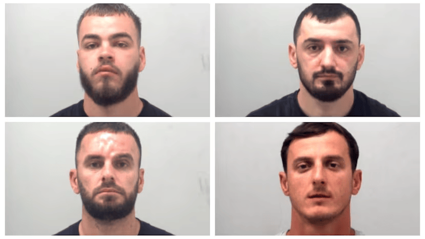 Dënohen anëtarët e një grupi kriminal shqiptar në Angli