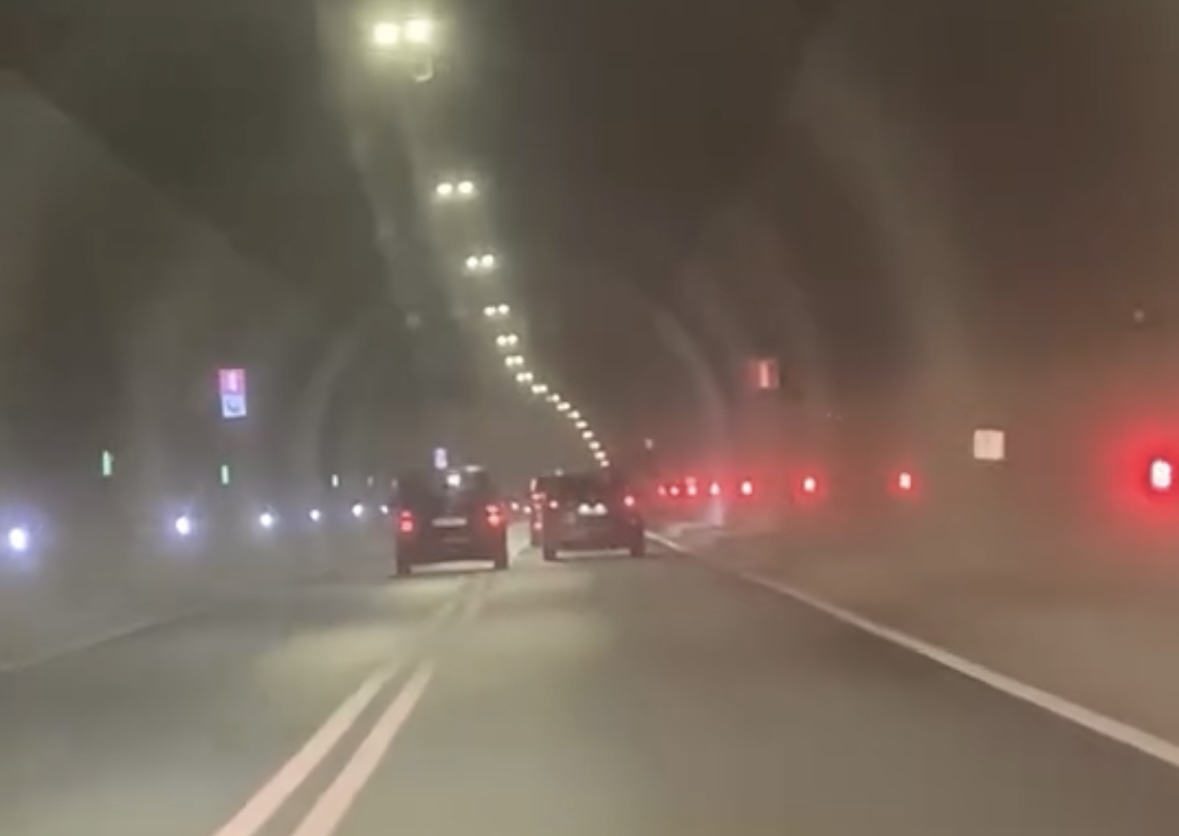 Çudira ne tunelin e Murrizit  vija të pandërprera dhe parakalim 4 fish