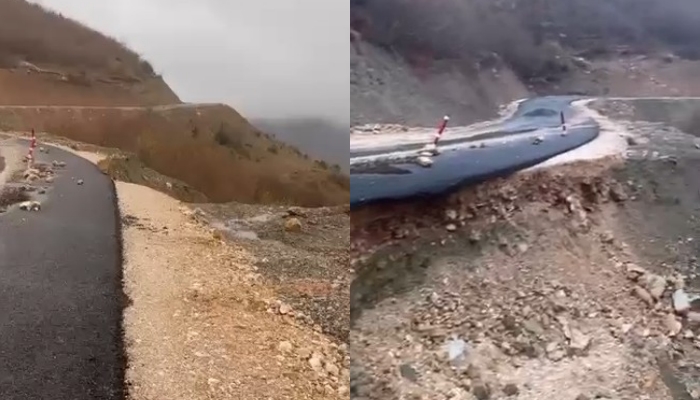 Shembet rruga Peshkopi Lurë  rrezik tragjedie
