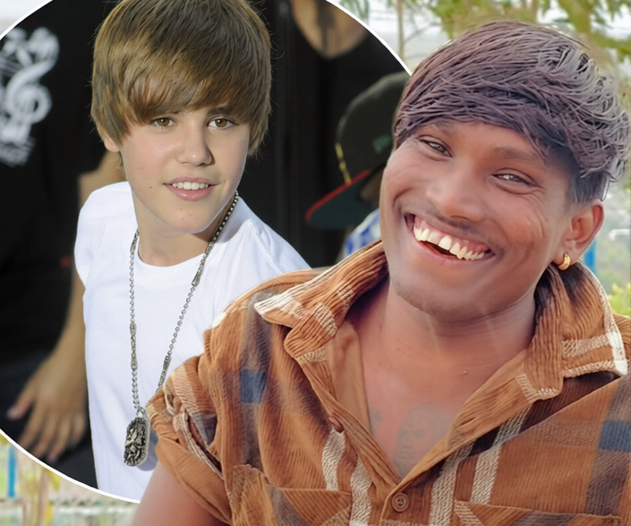 Nga punëtor ditor në  mashkulli më i pashëm i Indisë   Historia e  Justin Bieber it indian 