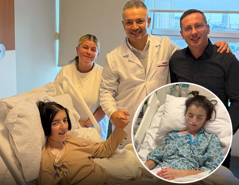 Mrekullia shqiptare: Genta mposhti tumorin në kokë, 17-vjeçarja do të kthehet e shëruar në shtëpi