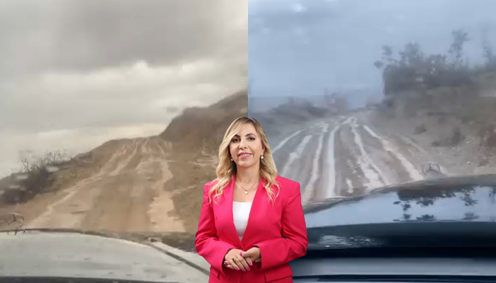 Rruga e fshatit Gjuras si në mesjetë  Festimja shkon vetëm për vota