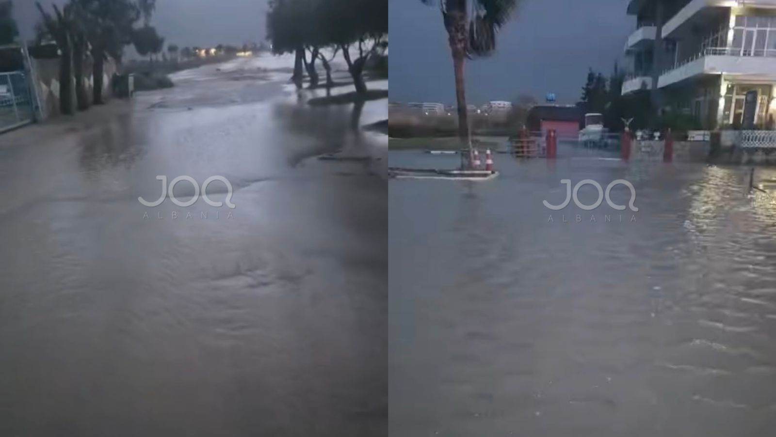 “Përmbyten bizneset dhe banesat në Orikum, deti ngrihet mbi 1.5 metra”