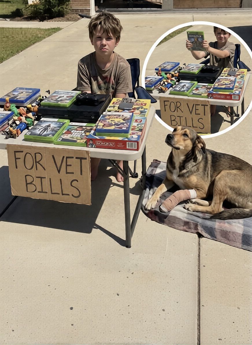 10 vjecari shet lodrat e fëmijërisë për të shpëtuar jetën e qenit të tij