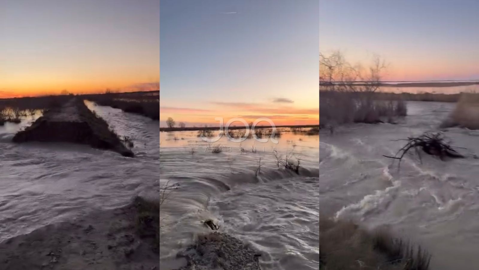 Çahet argjinatura e lumit Seman për herë të dytë, rrezikohen banesat