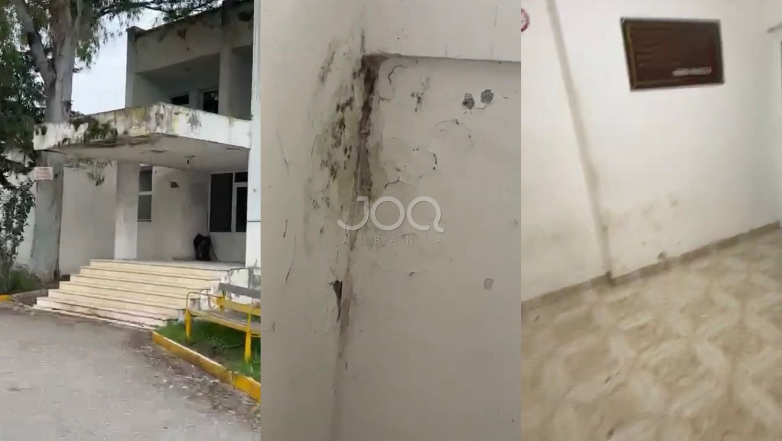 “Lagështia dhe myku pushtojnë spitalin e Lushnjës, pacientët në rrezik!”