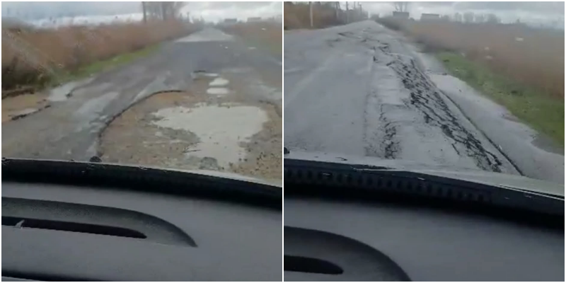 Përmbytjet e fundit shkatërruan rrugën në Sanxhak, kryebashkiakja hesht para rrezikut