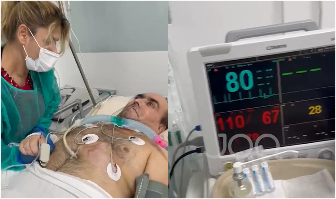 I shoqi prej 5 muajsh i intibuar  gruaja u lutet shqiptarëve  Më ndihmoni t ia shpëtojmë jetën 