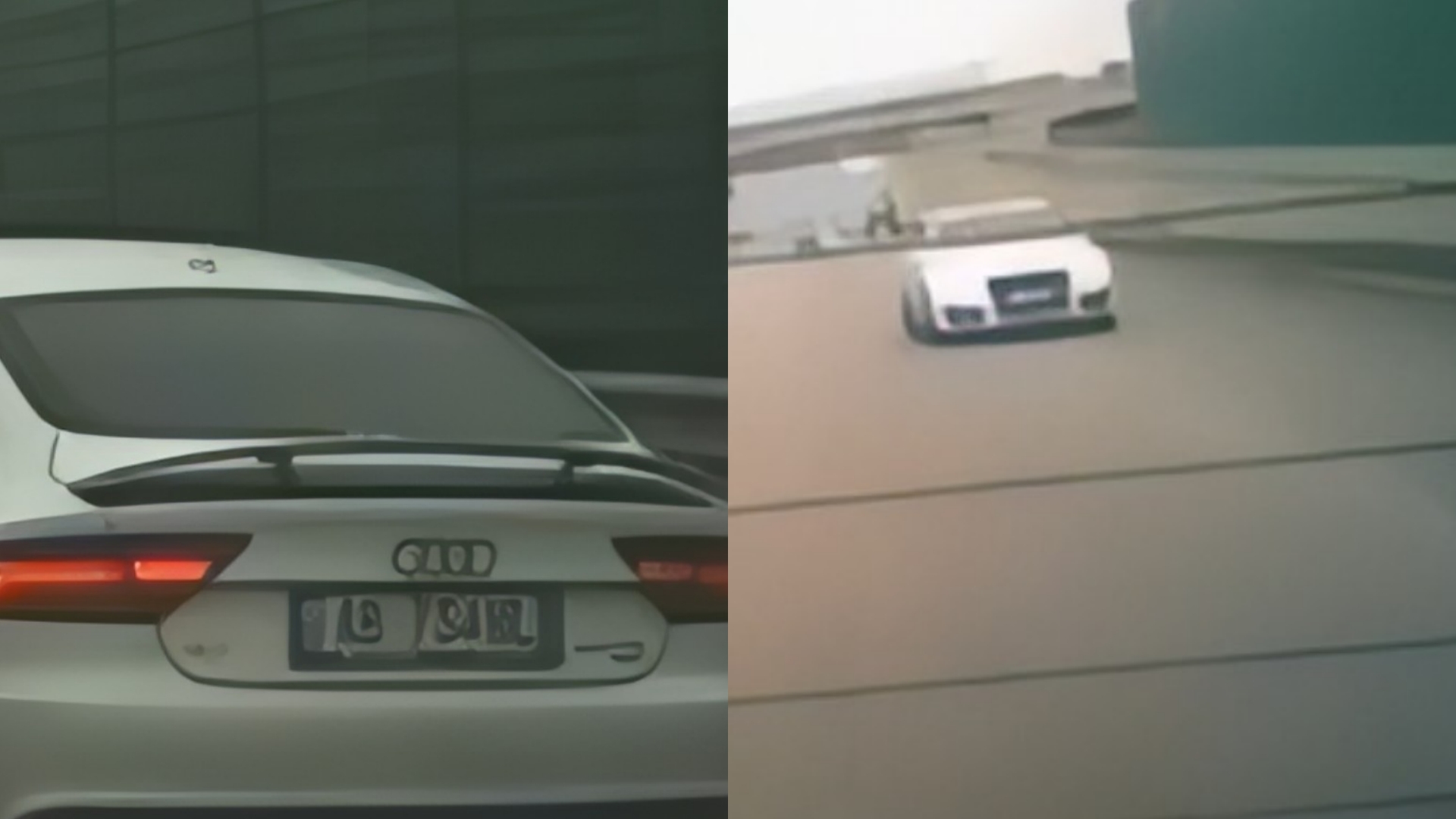 ‘Xhelati’ me ‘Audi’ parakalon me shpejtësi skëterrë nga korsia e emergjencës