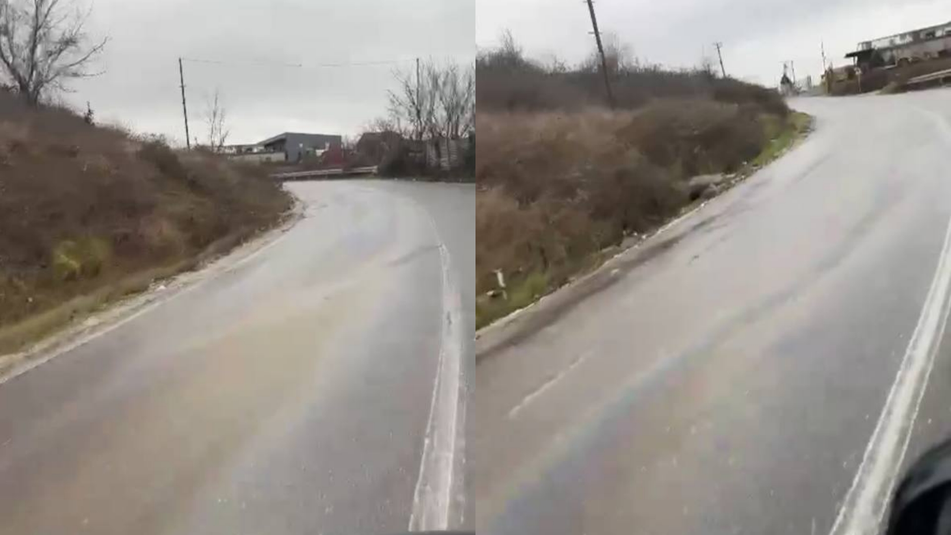 Në rrugët e Kukësit është derdhur vaj  rrezikohen shoferët