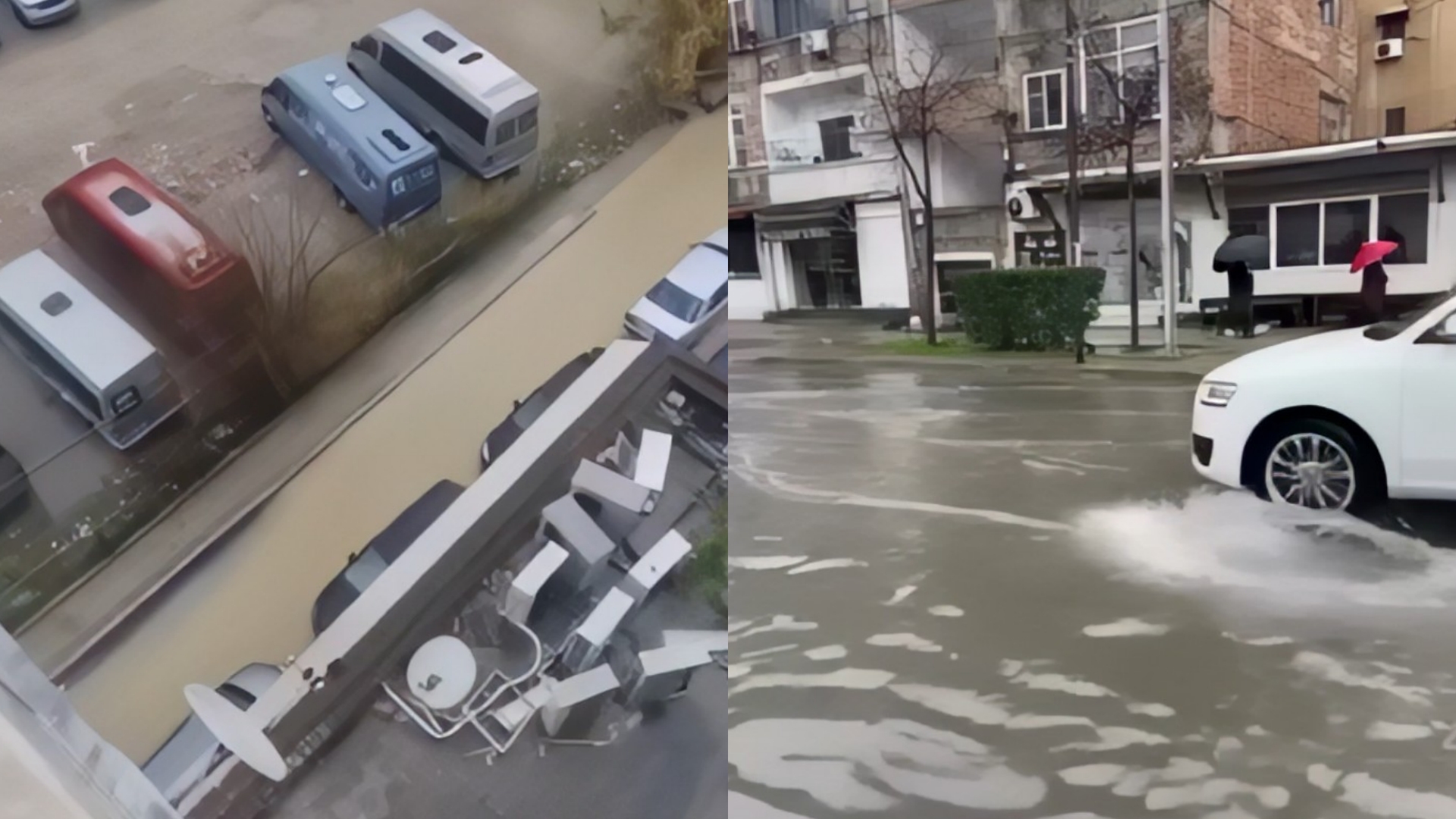 Papërgjegjshmëria quhet Emiriana Sako  Durrësi përmbytet me 5 minuta shi