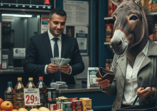 Paradoksi shqiptar: Euro bie, çmimet e ushqimeve rriten