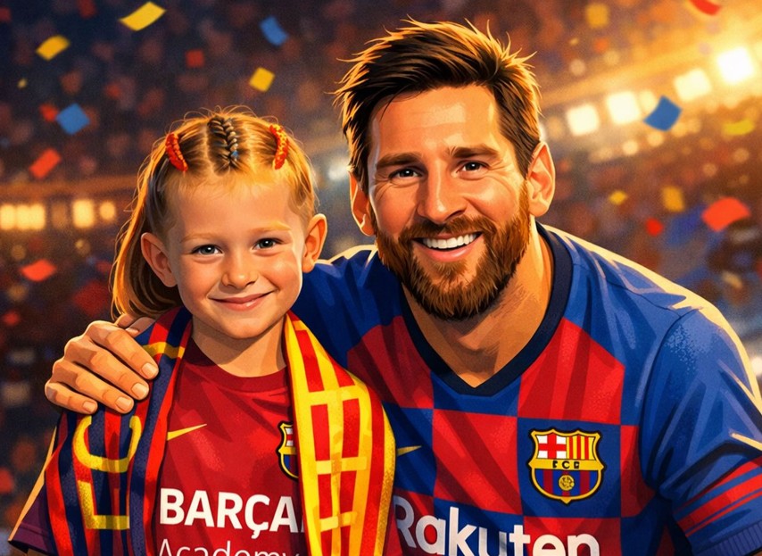  Messi i vogël   shqiptari i Kosovës që po mahnit Barcelonën