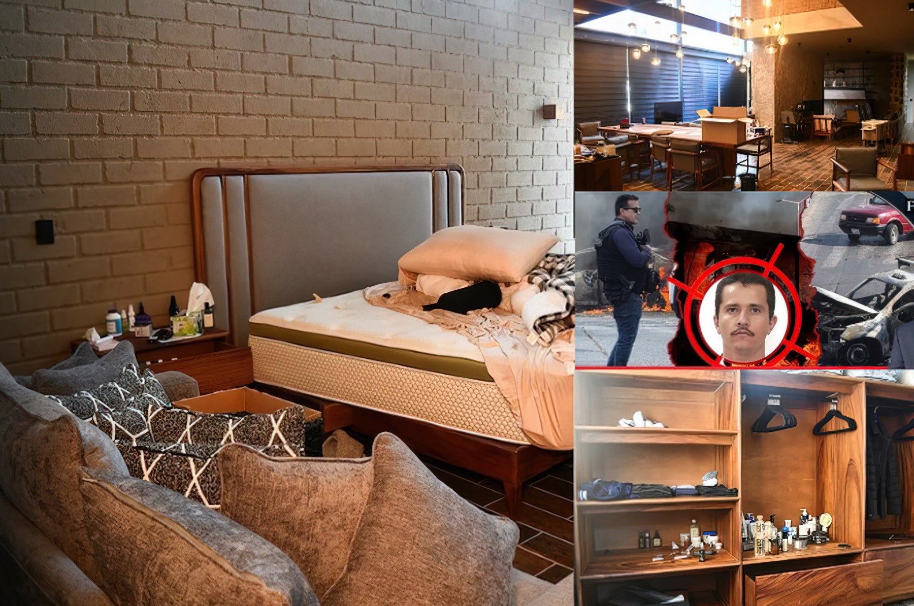 Figura shenjtorësh  ilaçe dhe ushqime  vila luksoze ku kaloi orët e fundit lordi i drogës  El Mencho 