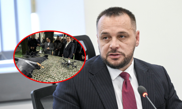 Kurti e ‘‘prezantoi’’ dronin e Gjilanit, Maqedonci e bën ‘’distancimin’’: Ministria s’ka qenë e përfshirë në vlerësimin e ‘’skifterit’’