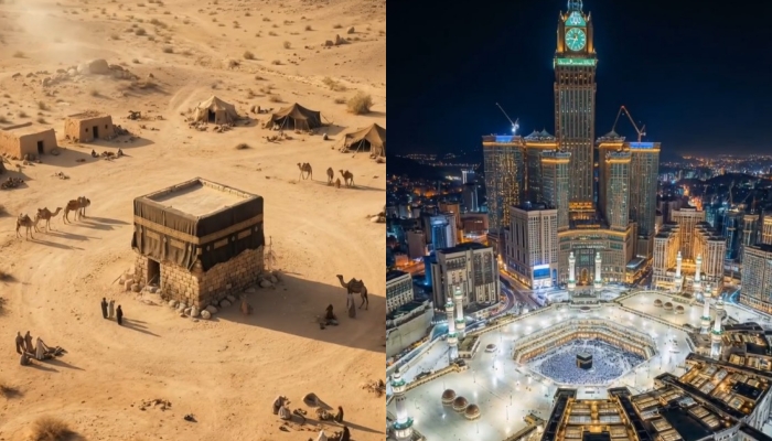 Mirëpret miliona besimtarë  evolucioni mahnitës i Mekës me AI