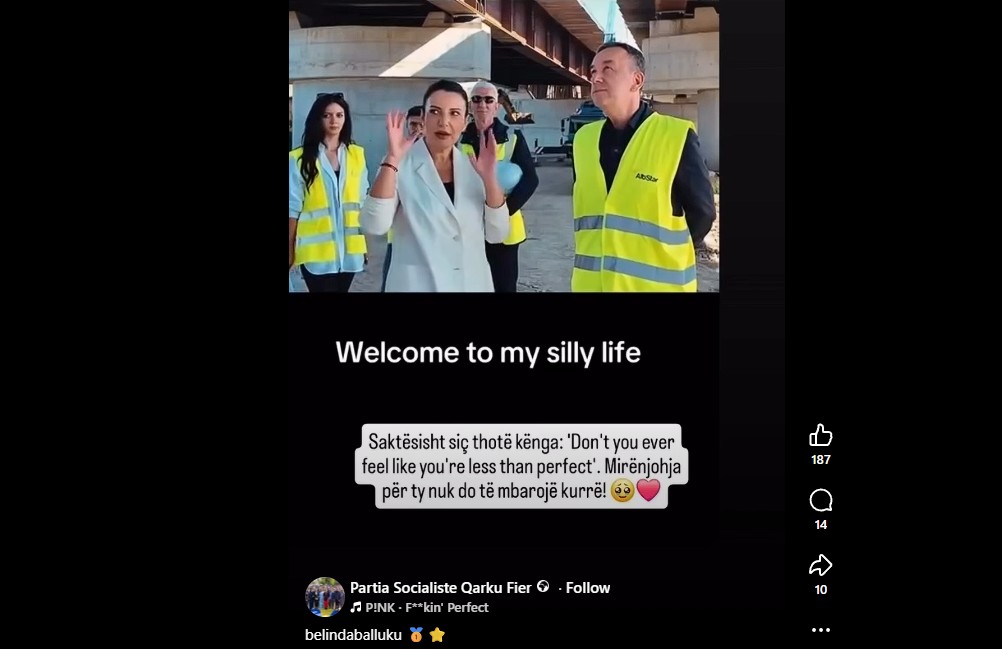 Socialistët e Fierit dedikim prekës për Belën: Të jemi mirënjohës