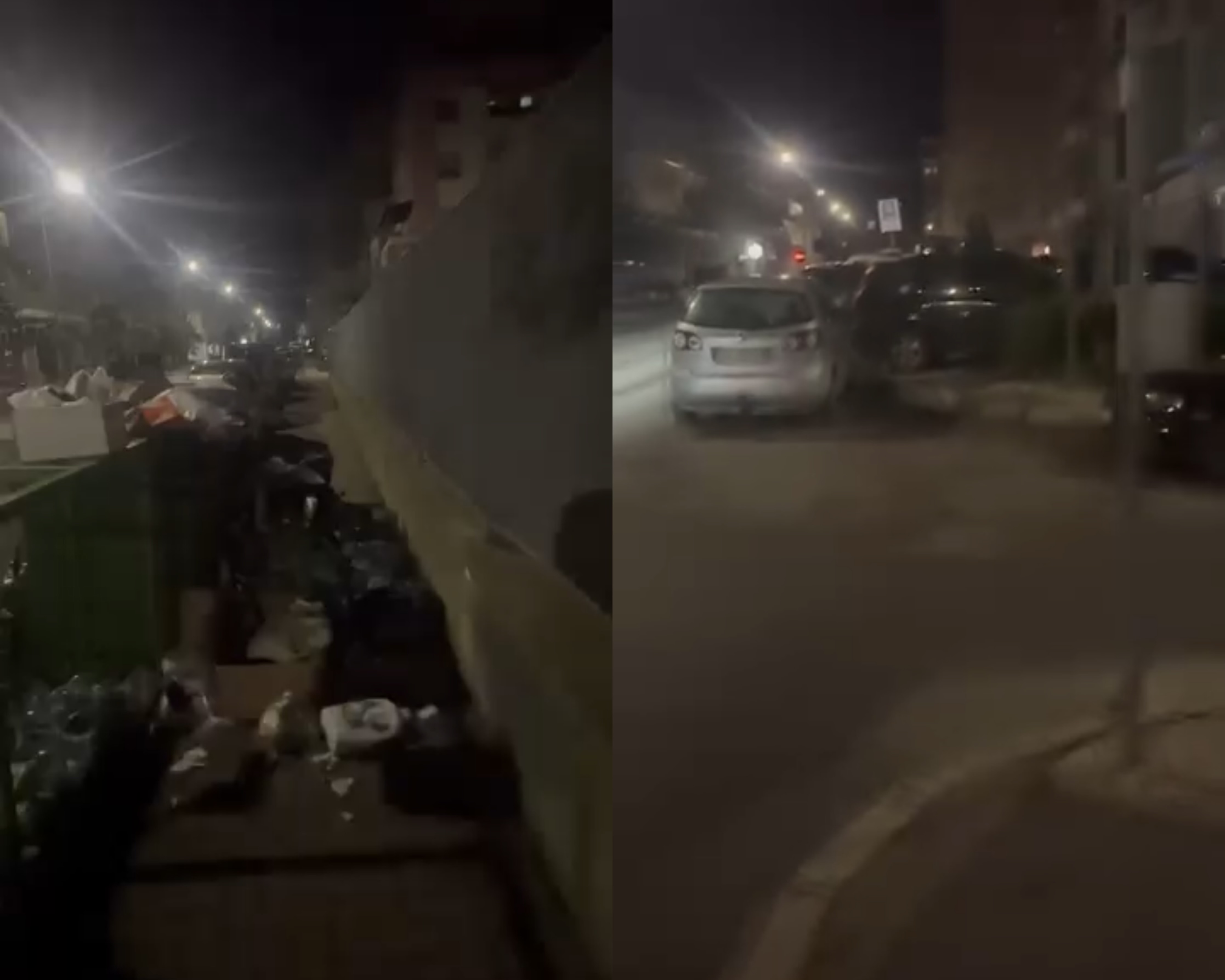 Siguria e këmbësorëve në rrezik  Trotuaret e Lezhës të mbushura me mbeturina dhe makina