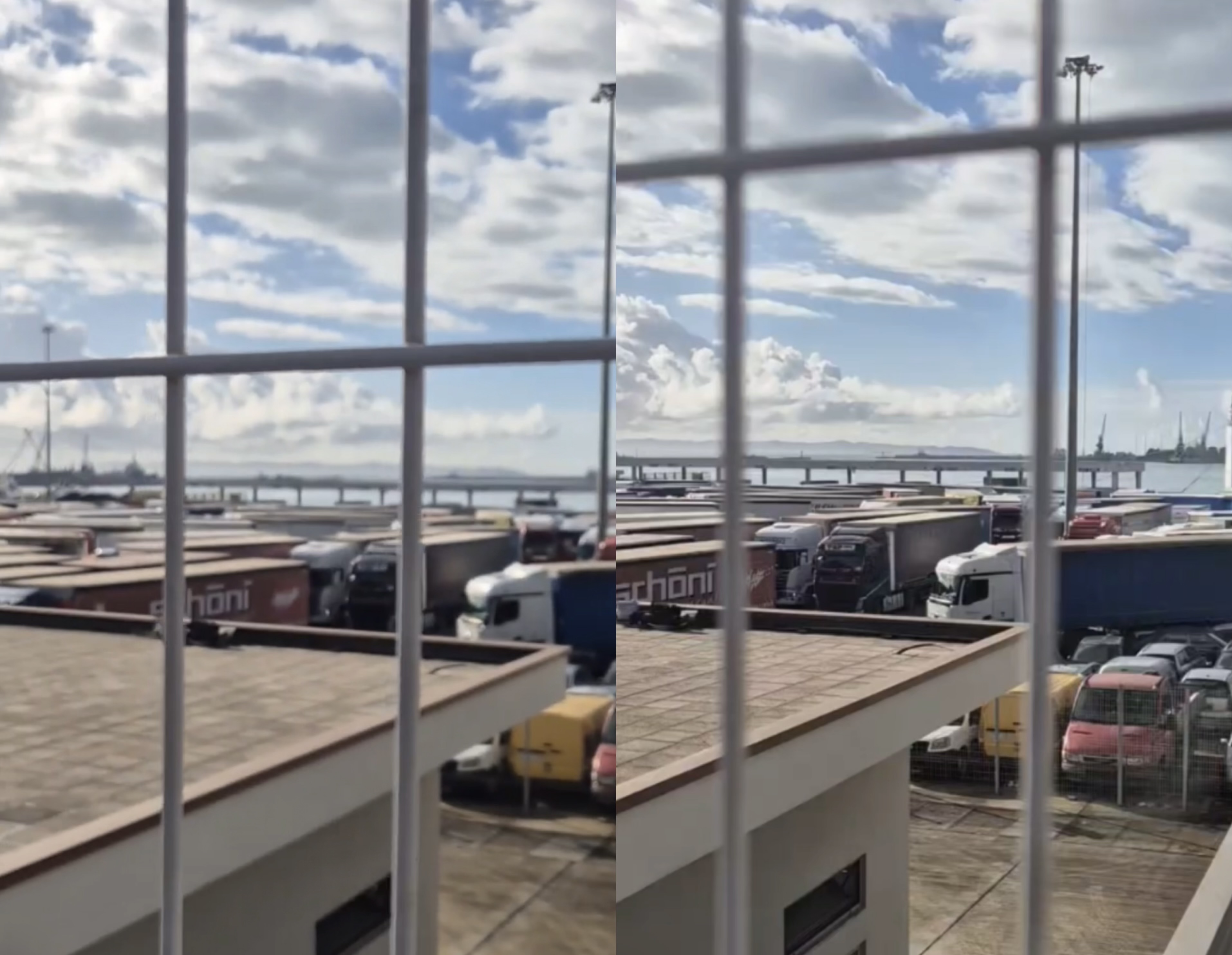 Porti i Durrësit në kolaps: Qindra kamionë të bllokuar në sheshin e importit