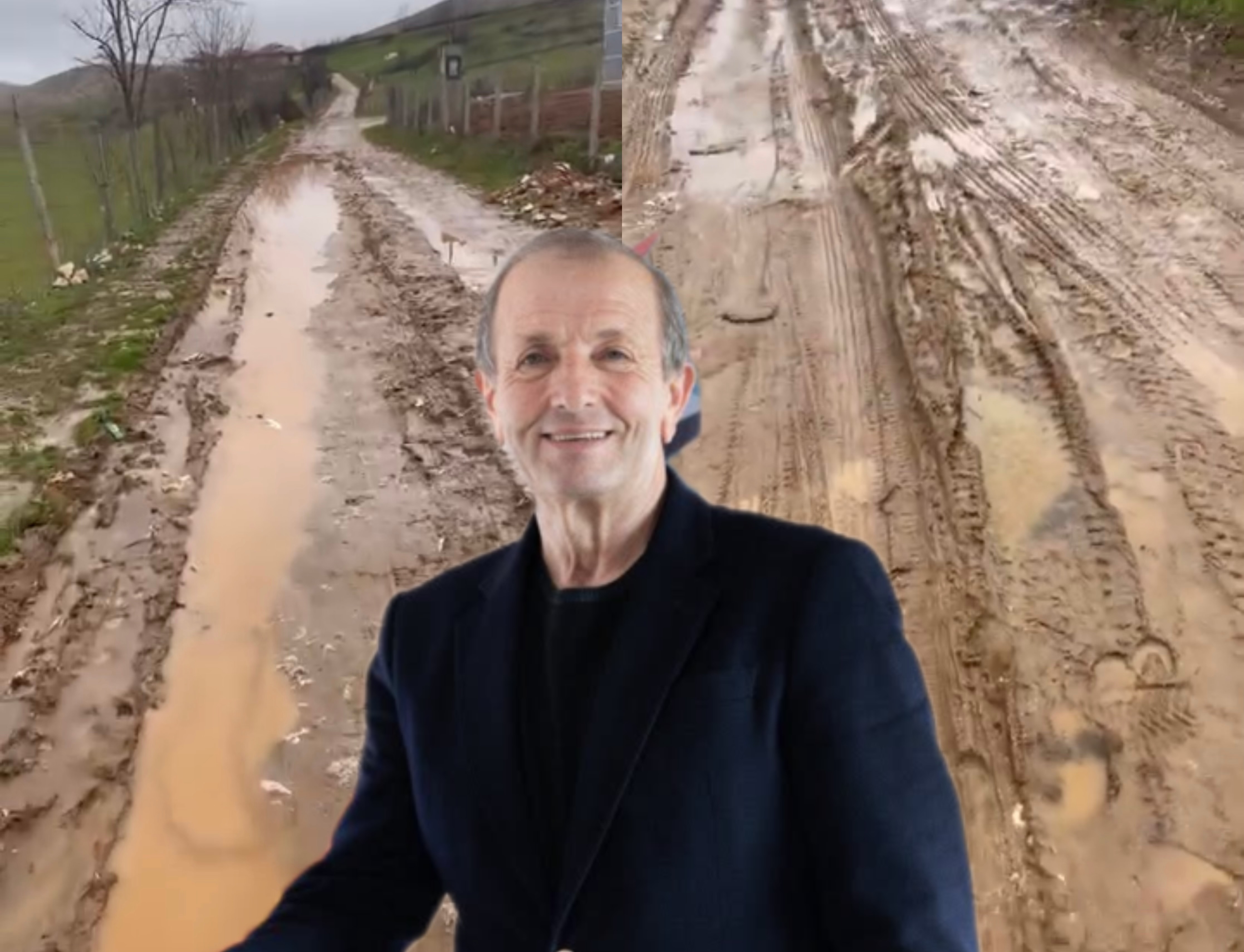 Rrugët e Maliqit të pakalueshme nga balta  banorët kërkojnë vetëm çakull