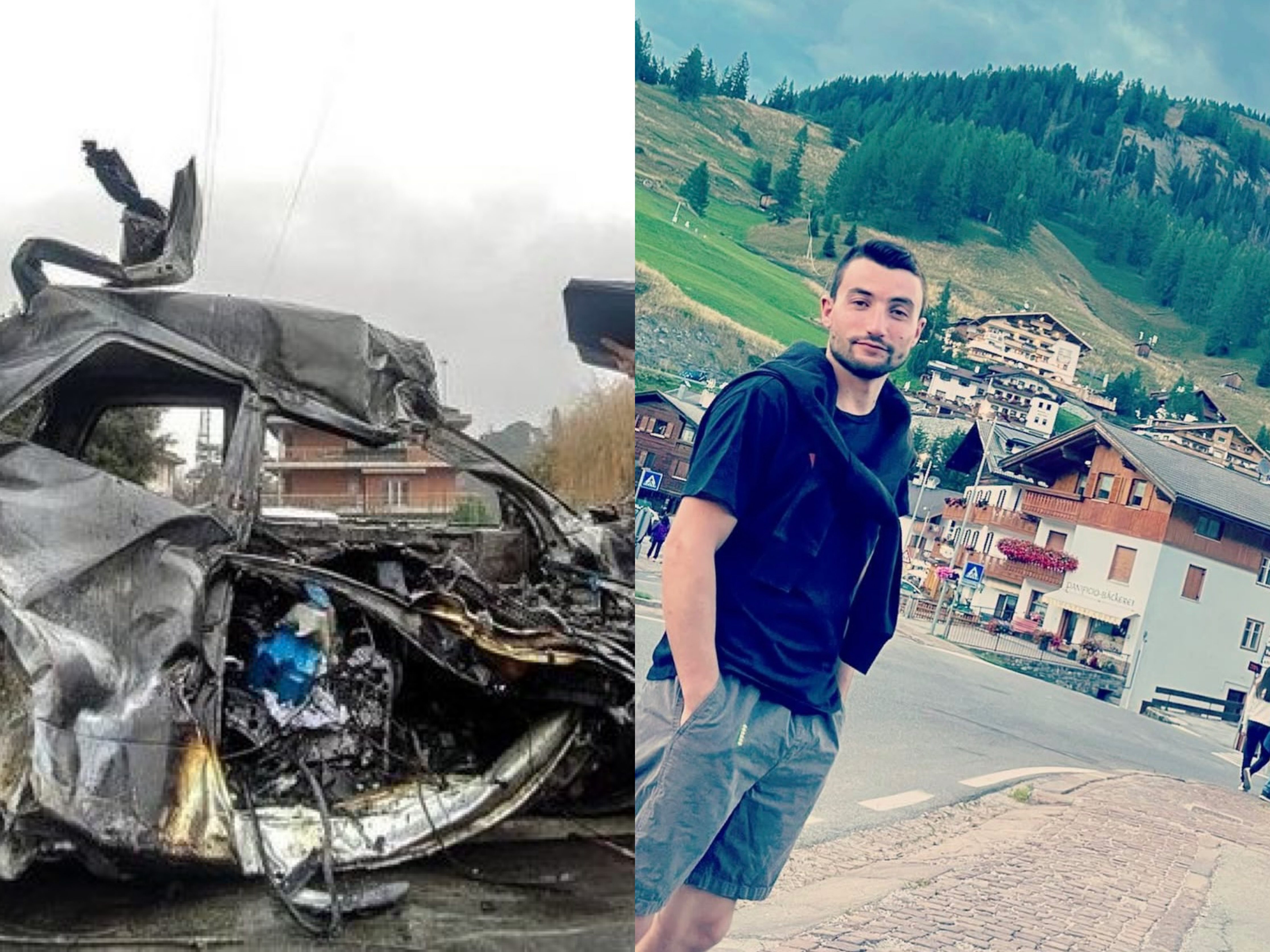 Parakaloi kamionin e mbeturinave  shqiptari aksidentohet dhe humb jetën  Makina i mori flakë