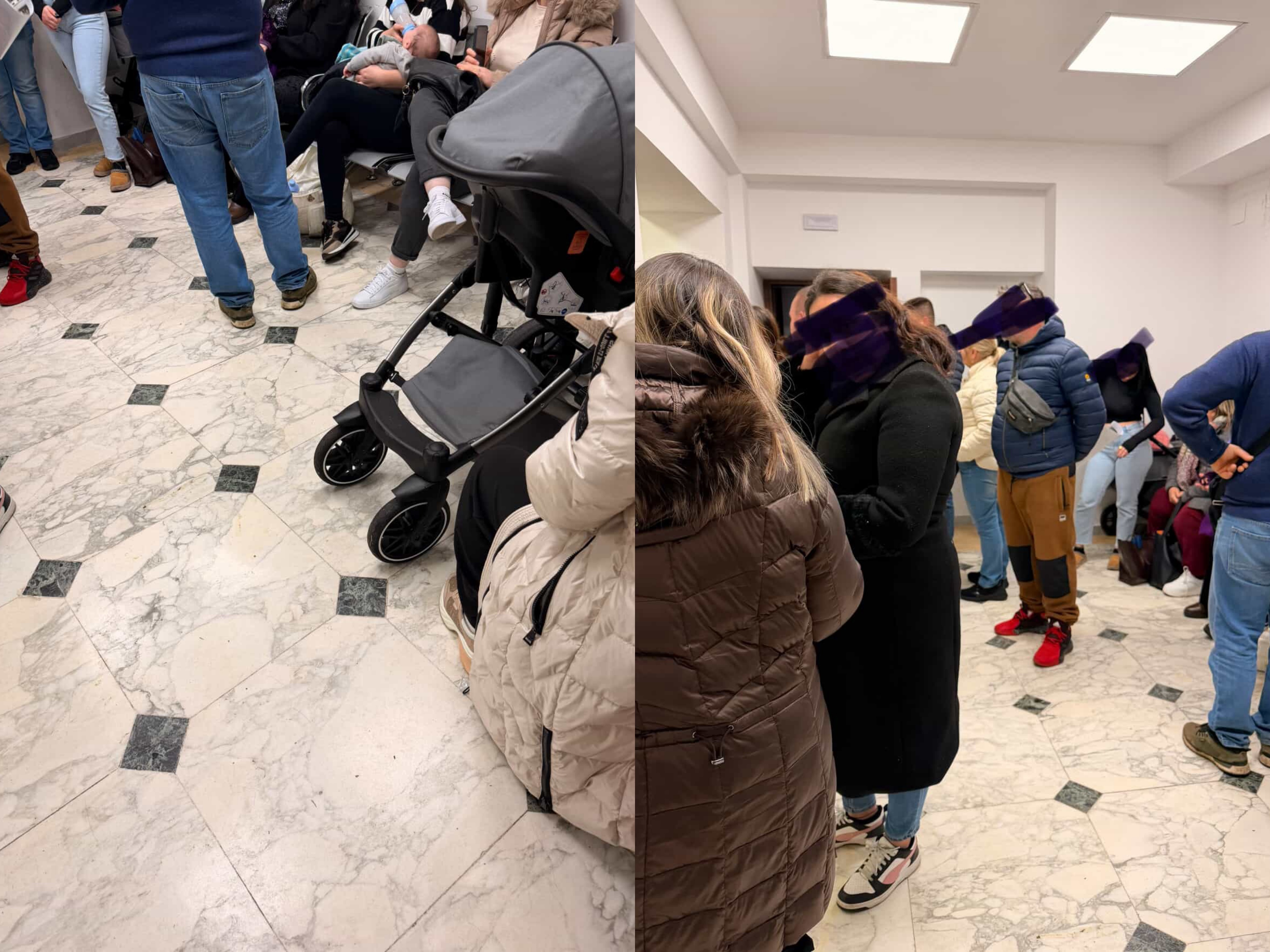 Ambasada Shqiptare në Romë torturon qytetarët  Nënat me fëmijë prej orësh në radhë dhe pa shërbim