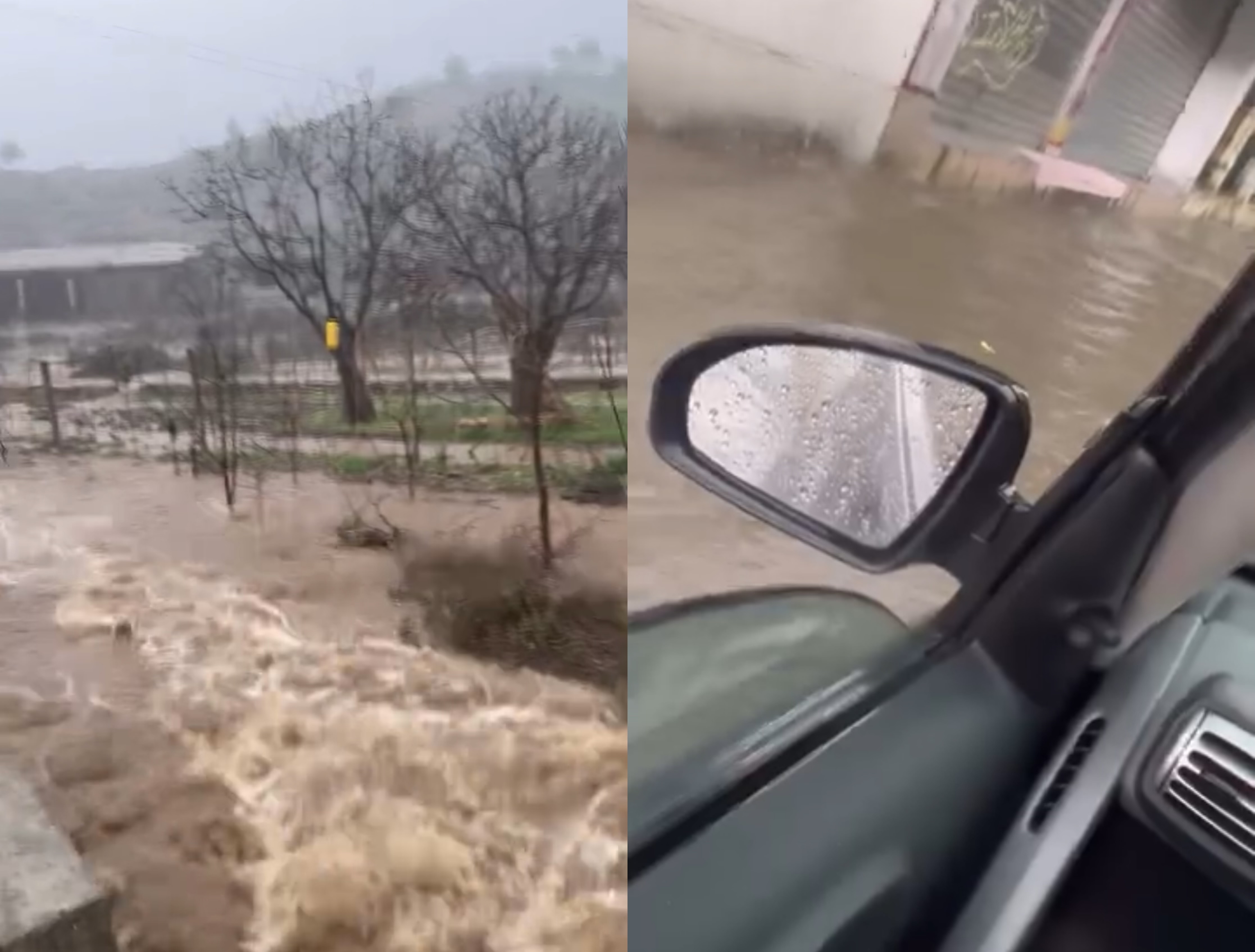 Kanalet dhe pusetat të papastruara  Shkodra përmbytet brenda pak minutash
