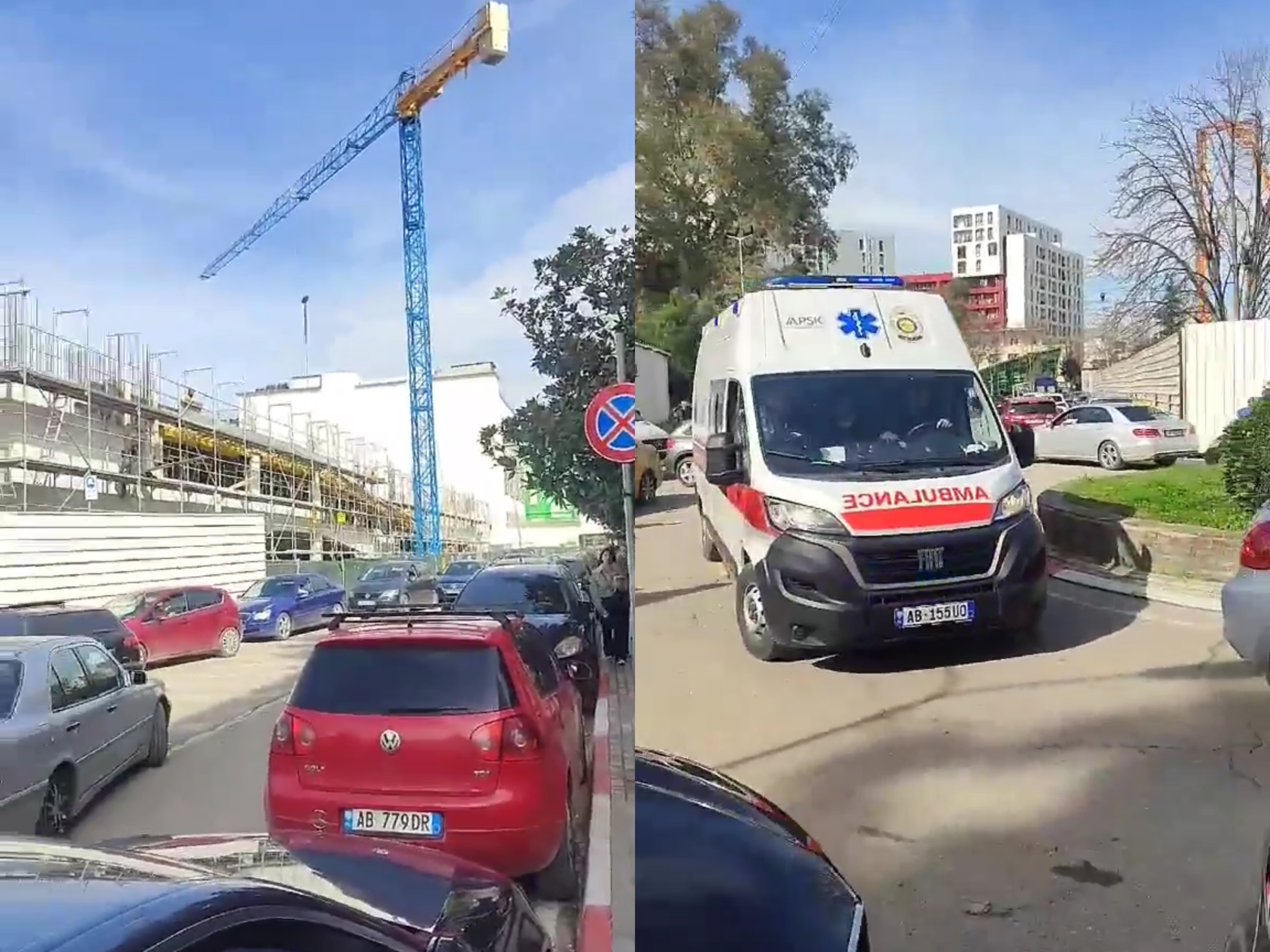 Kaos me parkimet në QSUT  Makina të braktisura prej muajsh zënë vendet e pacientëve